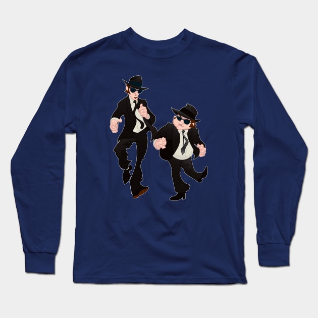 The Blues Brothers Long Sleeve T-Shirt by Dan Almanzar / Wonka1701